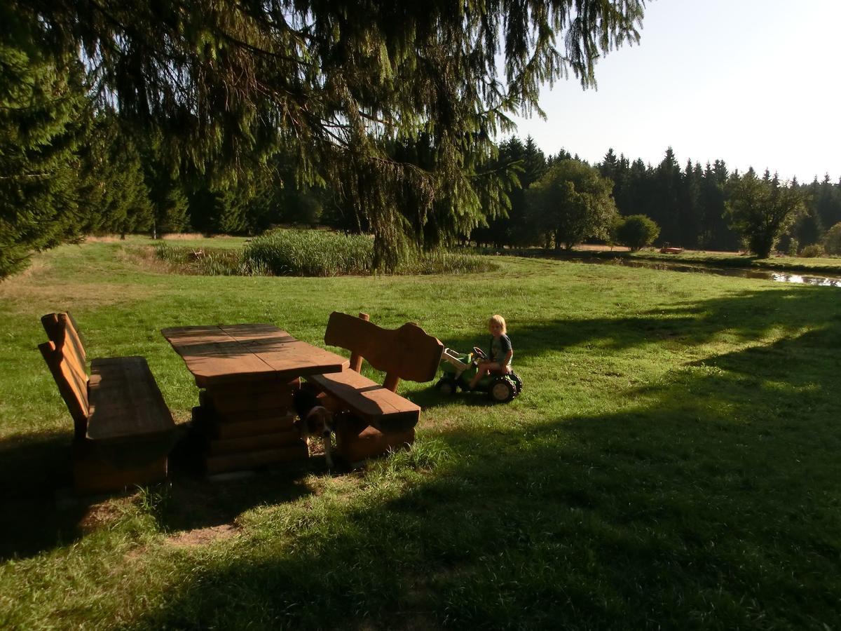 Appartamento Kammbaude Neuhermsdorf Esterno foto